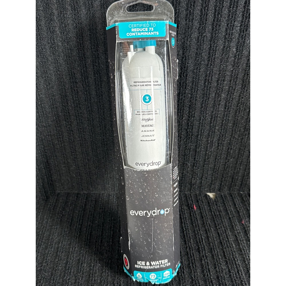 EveryDrop by Whirlpool Refrigerator Water Filter 3 Single Pack